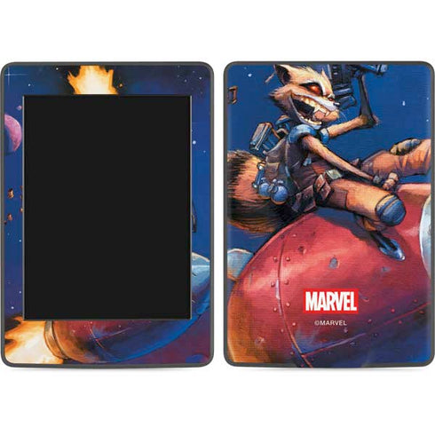 Marvel Rocket Raccoon Rocket Ride Amazon Kindle Skin